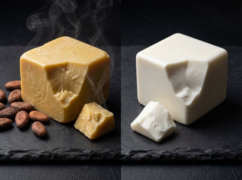 Cacaoboter: natuurlijk vs. gedesodoriseerd - verschillen en toepassingsgebieden