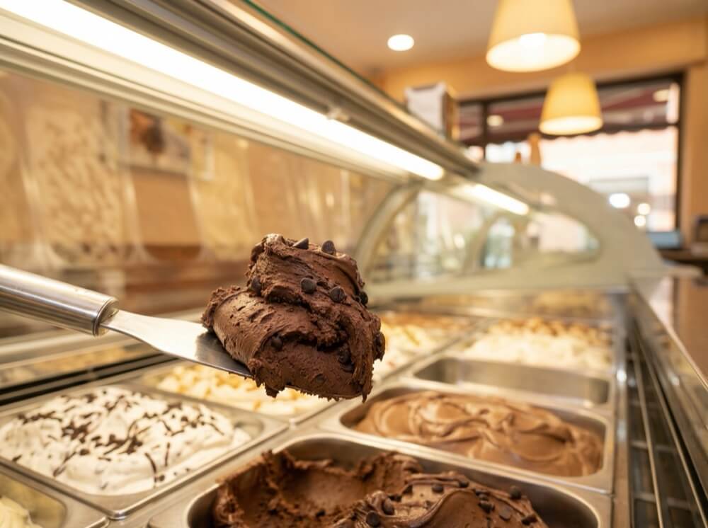 Couverture for Chocolate Ice Cream & Stracciatella