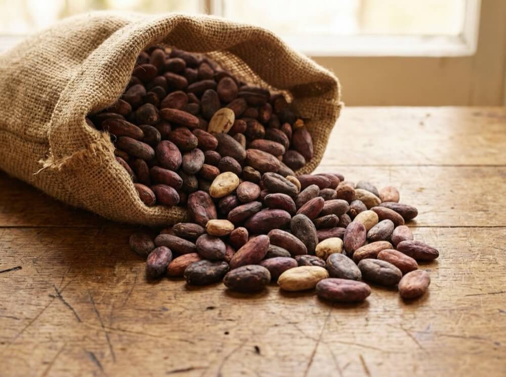 Raw Cocoa Beans